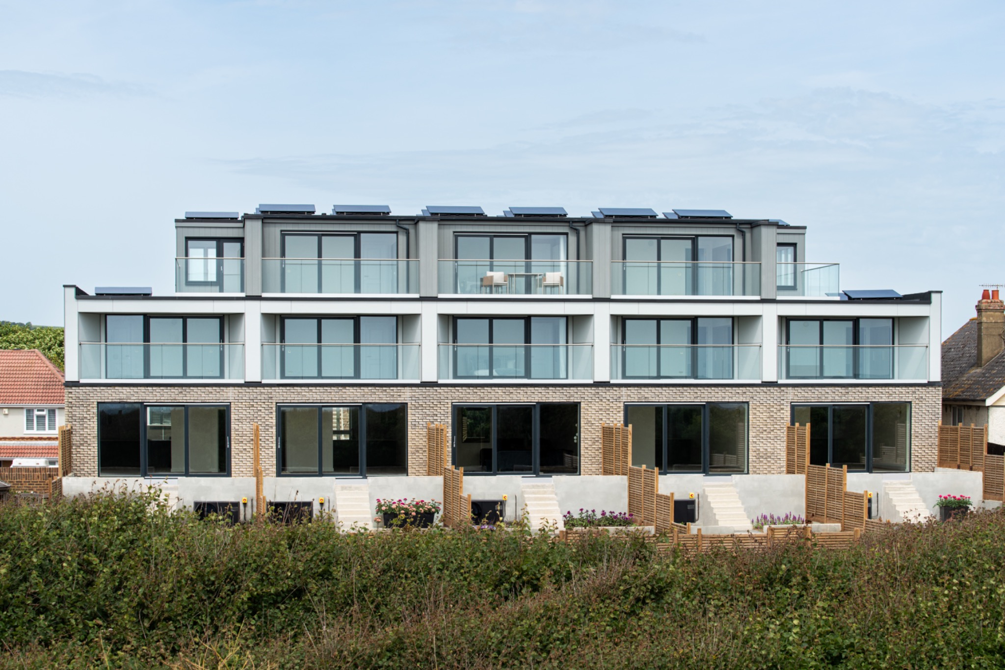Contemporary residential architecture at Brighton Road